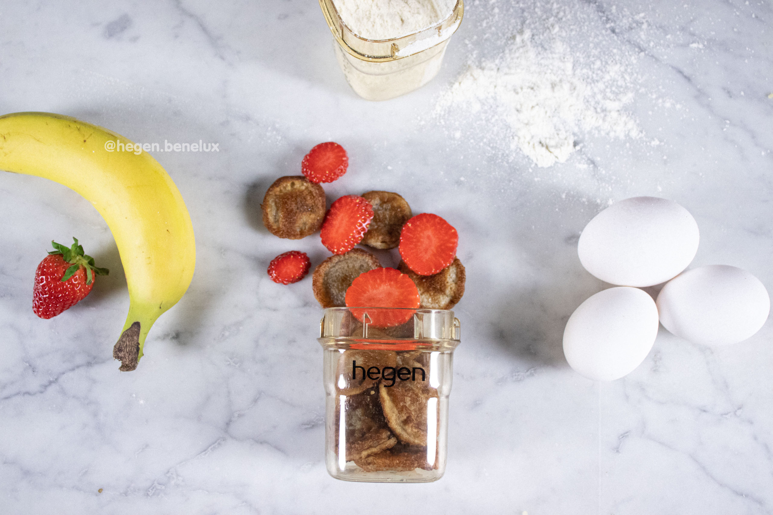 Baby recept idee: Bananen poffertjes