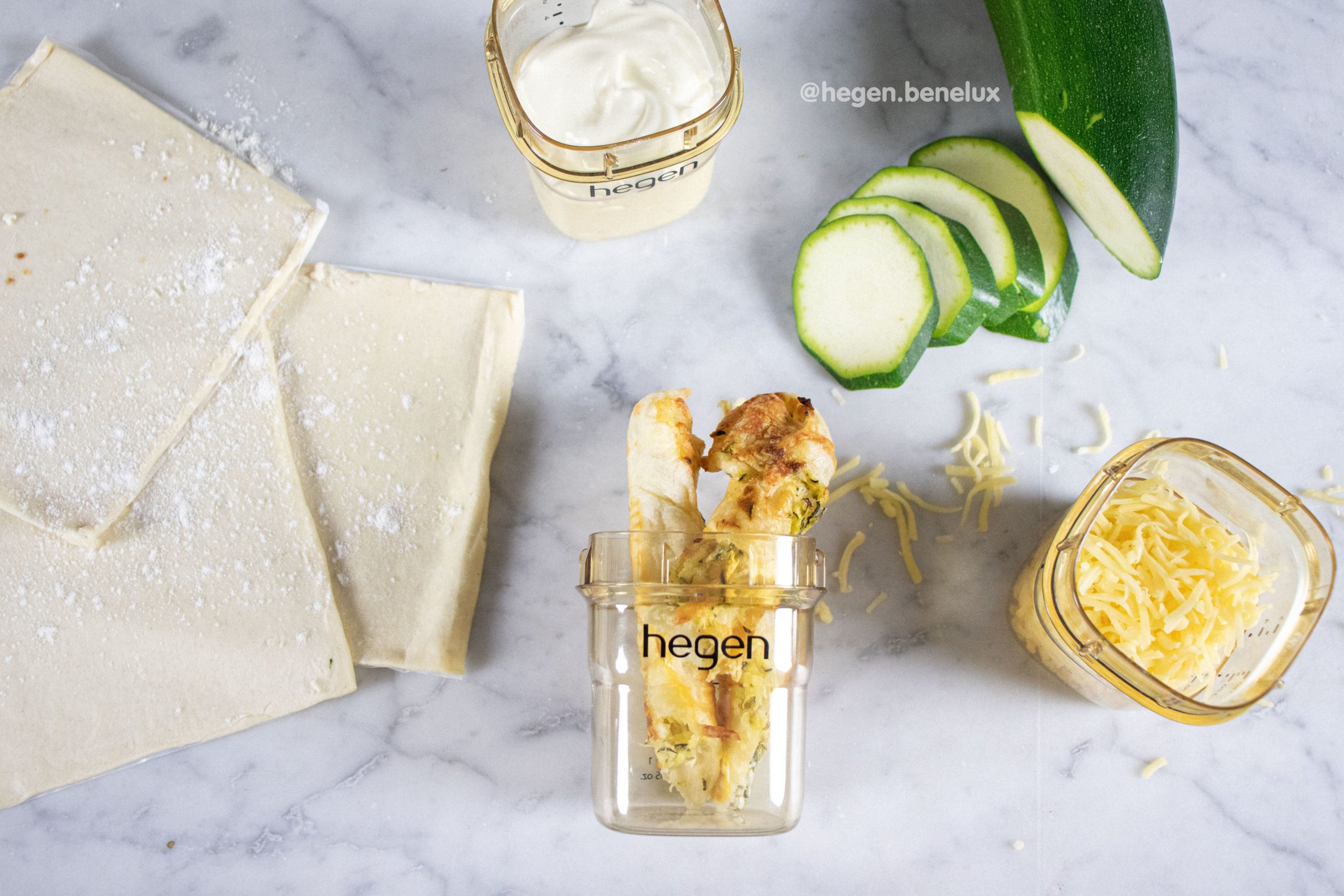 Baby recept idee: courgette twisters