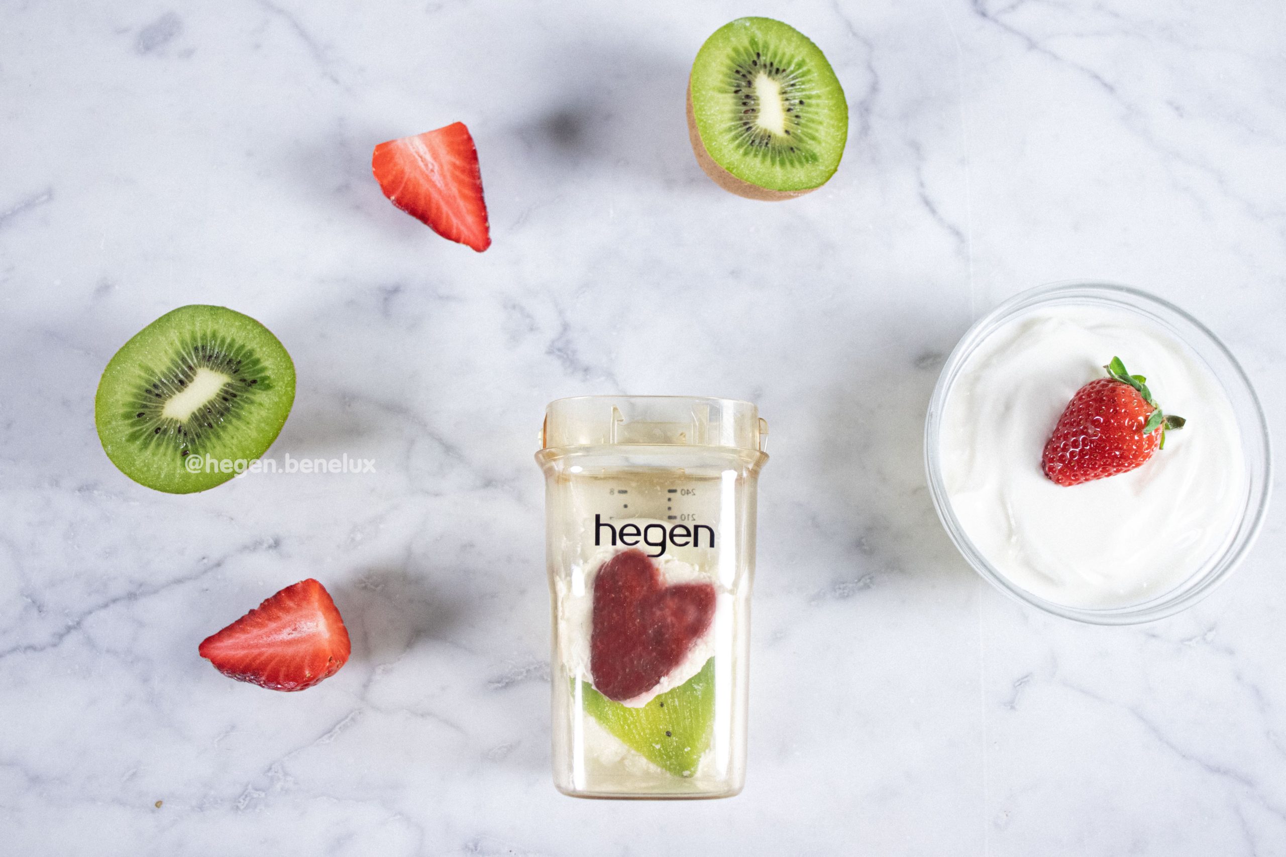 Baby recept idee: frozen yoghurt snack